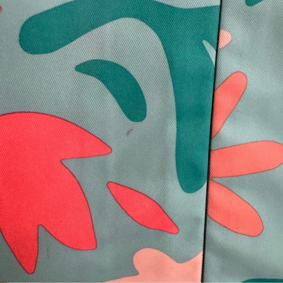 Nike Sportswear Jacket water Repel Floral Printed 1/4 Zip Kangaroo pocket L - Picture 14 of 14